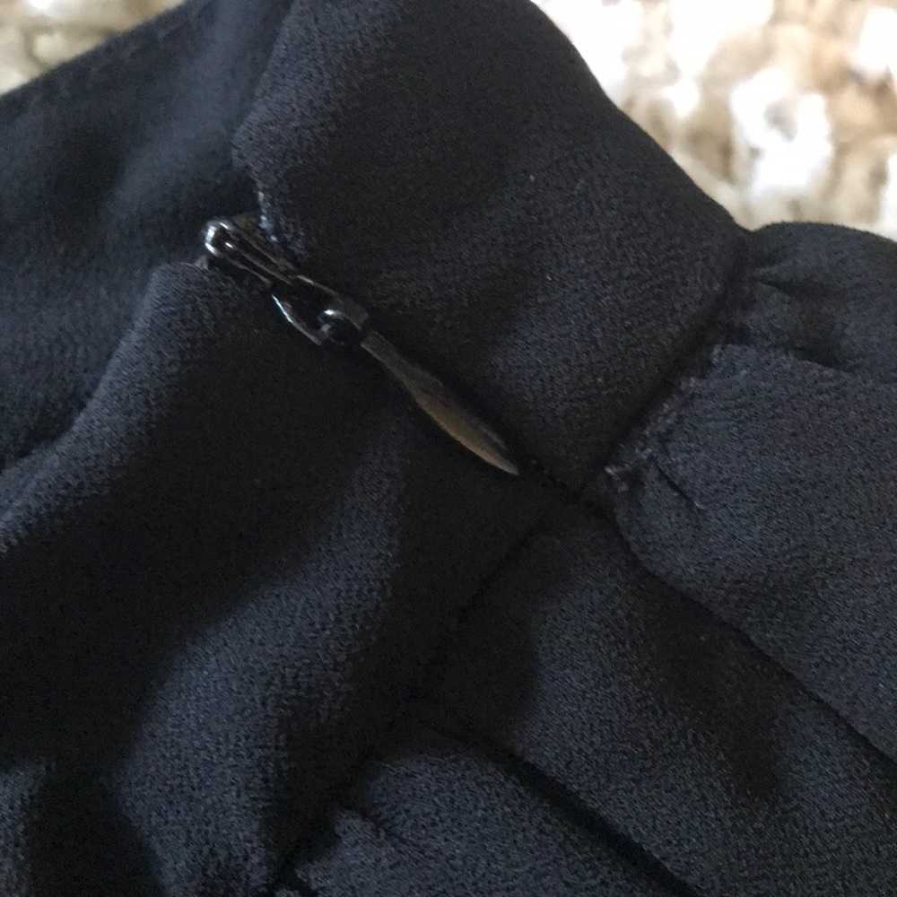 Black High Low Skirt - Picture 5 of 5